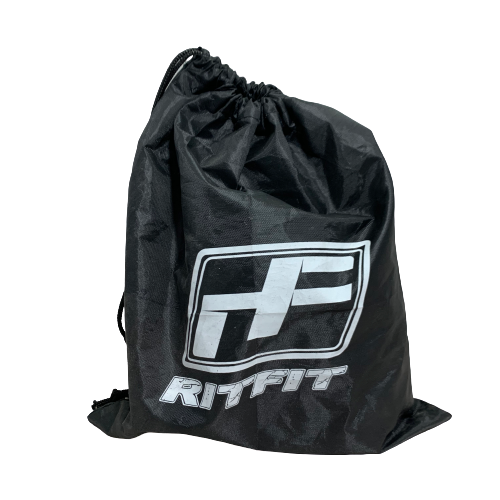 RitFit Powerlifting Knee Straps Pre-Owned Black