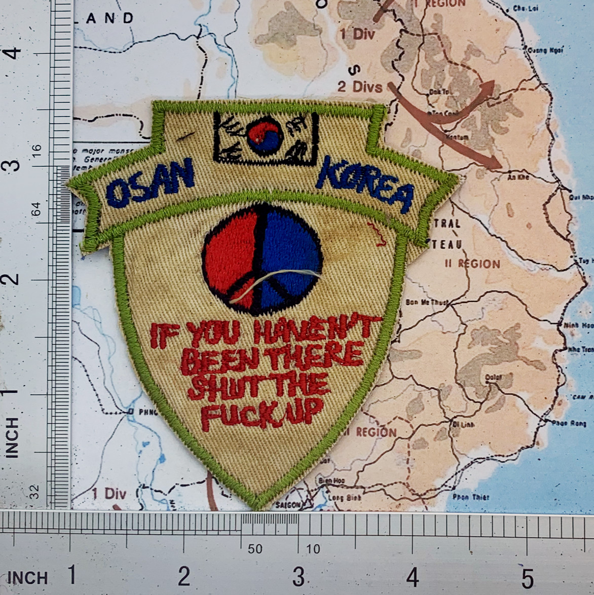 Patch , if you haven been there ... patch , vietnam war patch , t8-800