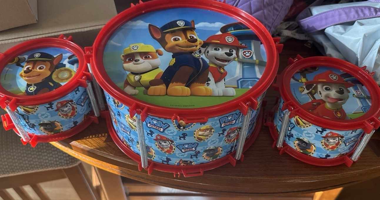 Paw Patrol Drum Set