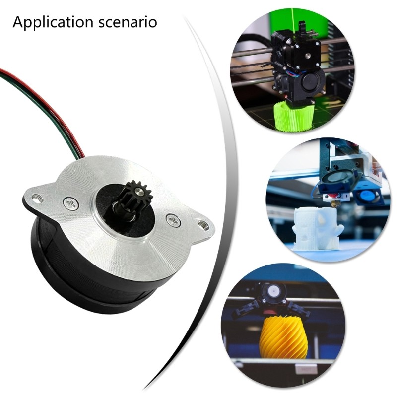 Fast Speed Extruder Motor for 3D Printer Engraving Machine 1.8deg Step Angle