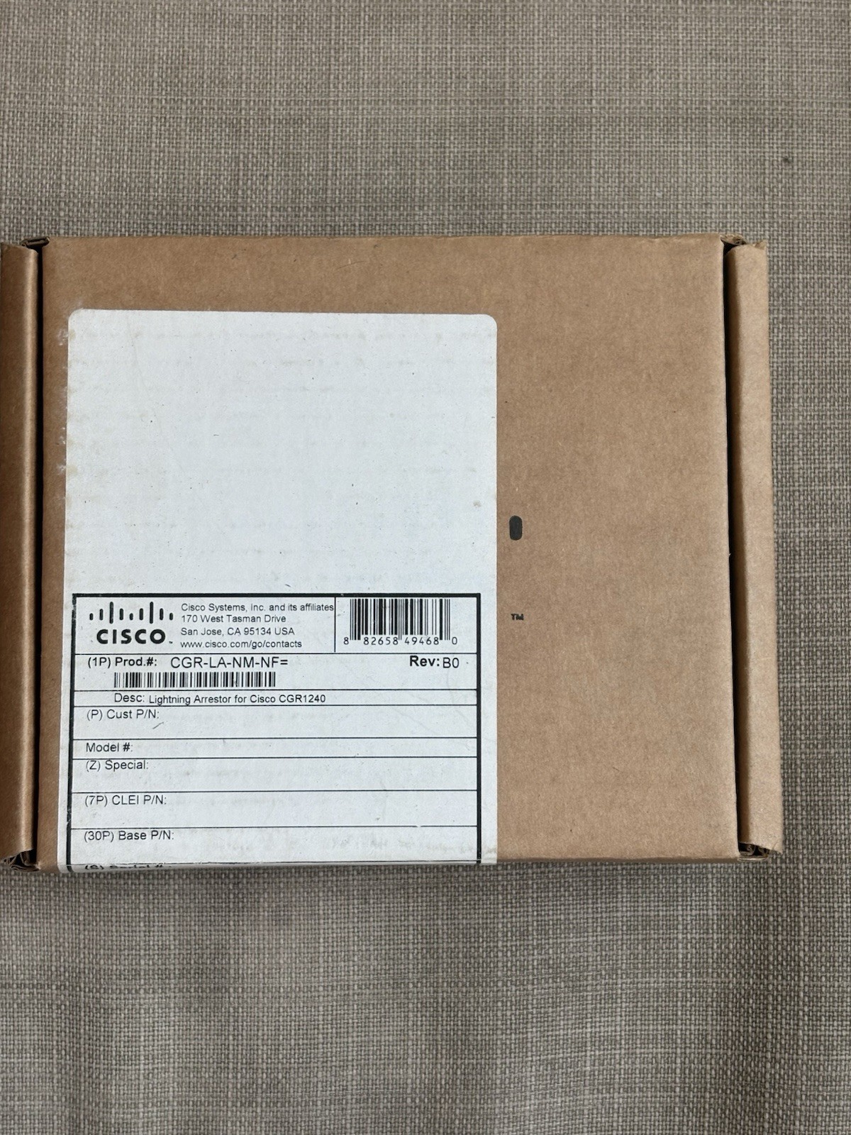 Lightning Arrestor for Cisco CGR1240