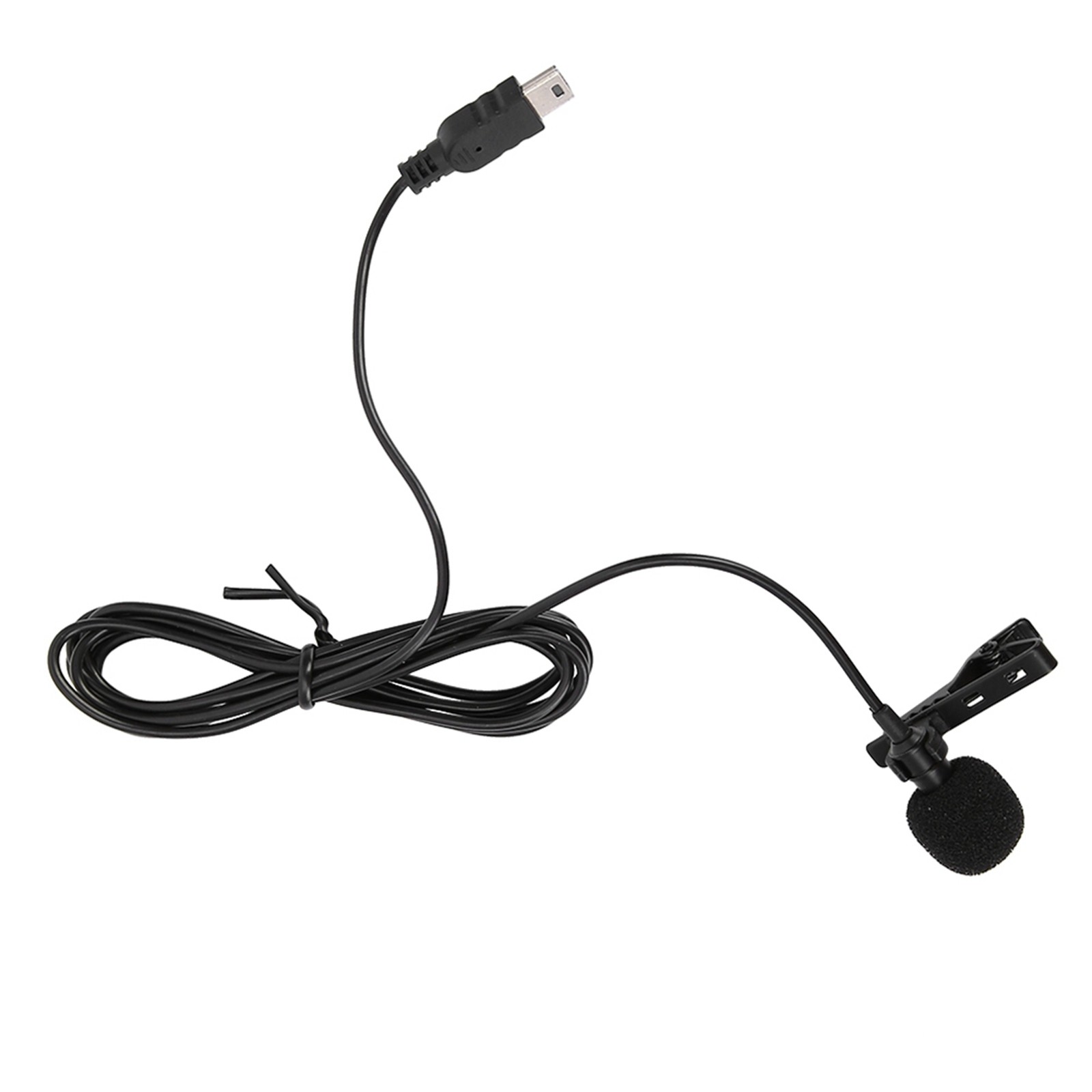 Mini USB Stereo External Microphone Professional Mic With Clip For Hero 3