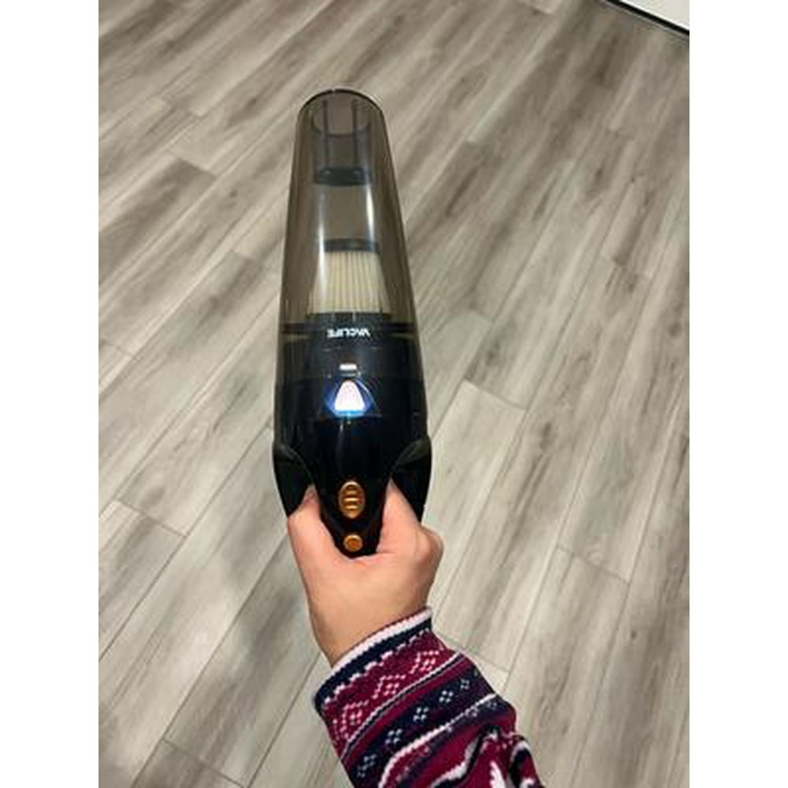 VacLife Cordless Hand Vacuum Cleaner VL189 Orange Portable for Car Pet Hair Home