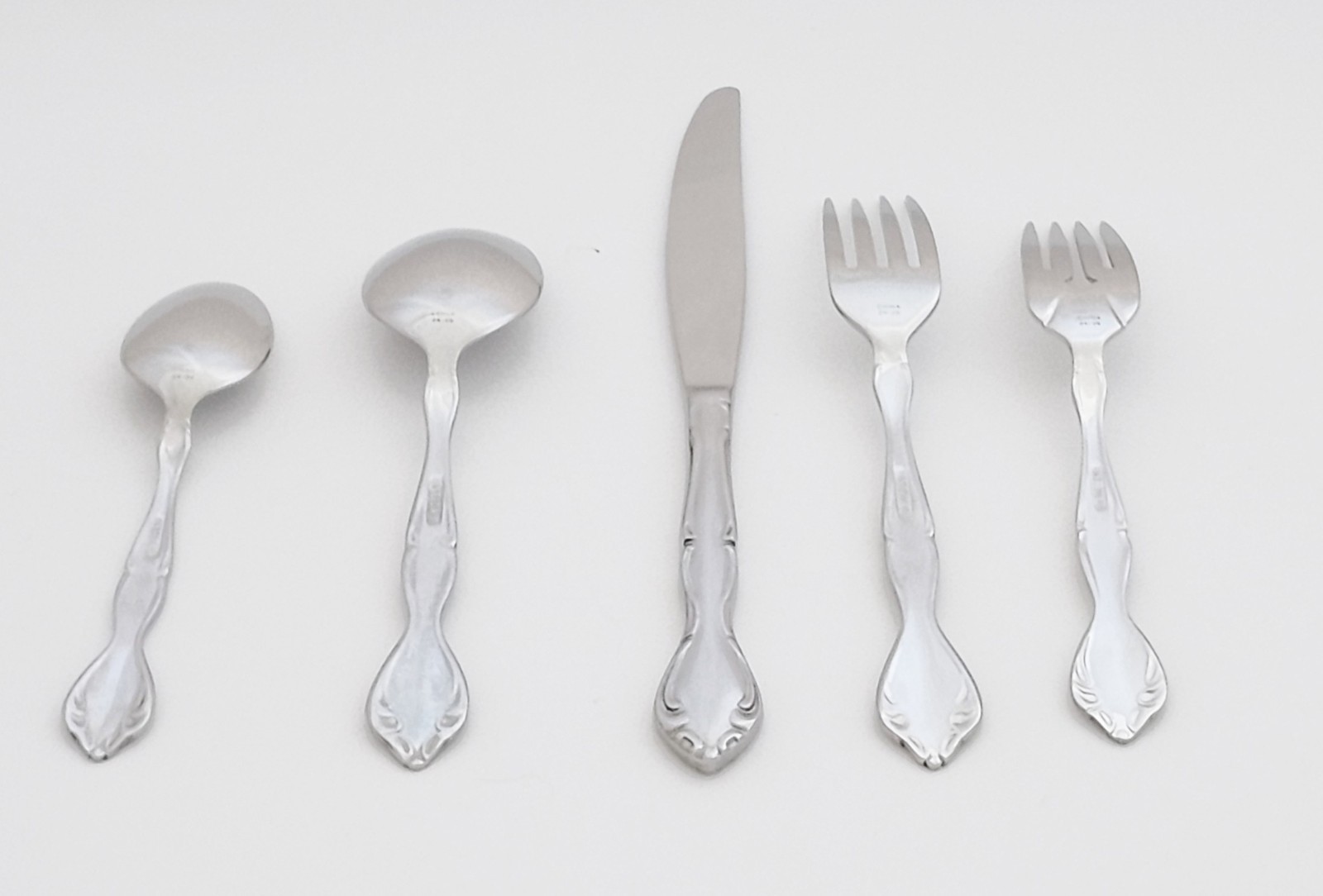 5 PC Place Sets CANTATA Oneida Stainless Flatware MINT FREE SHIP Multiple Sets