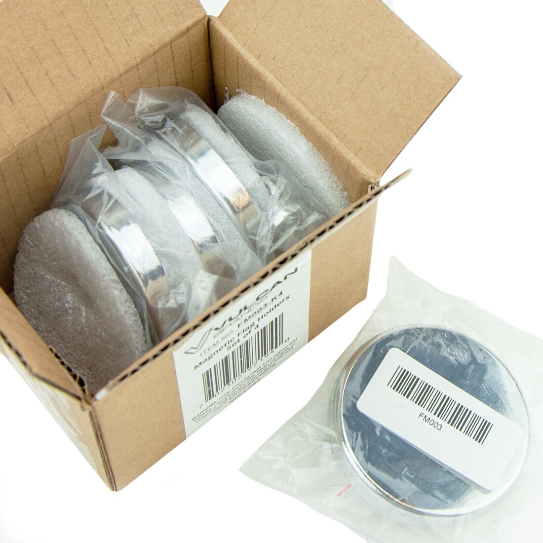 VULCAN Magnet for Wire Loop Flags, 4 Pack