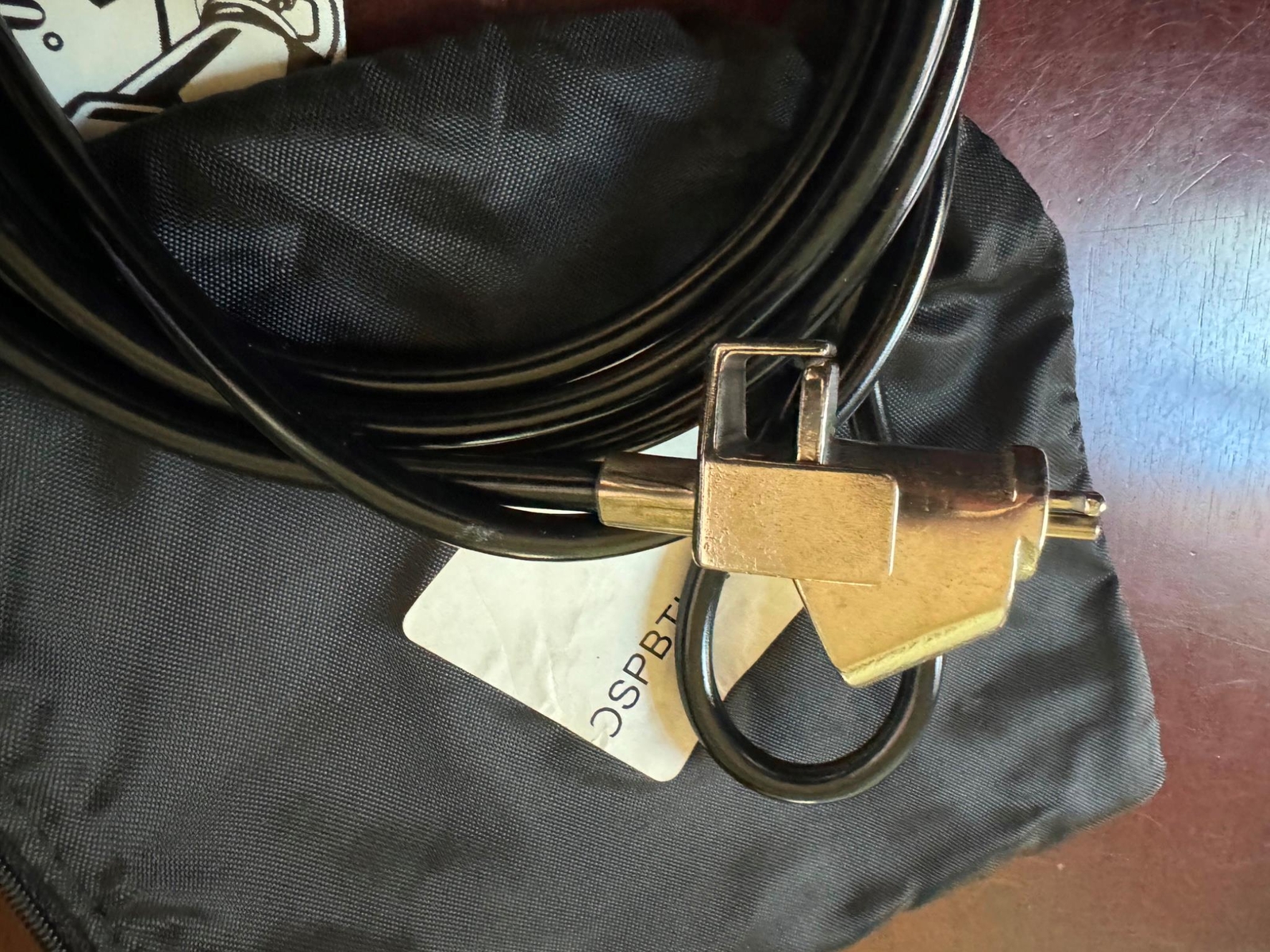 Noble Security MK62 Universal Keyed Notebook Lock with Peripheral Cable Trap