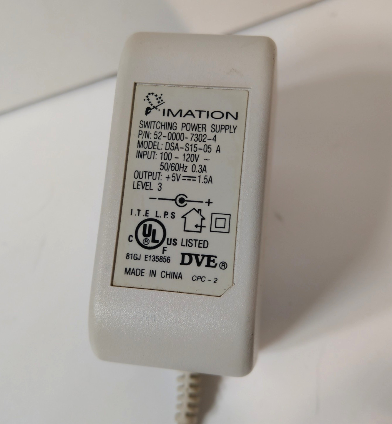 Imation Super Disk Drive PARALLEL External PC-Mac 120 MB with 5 Disks, Software
