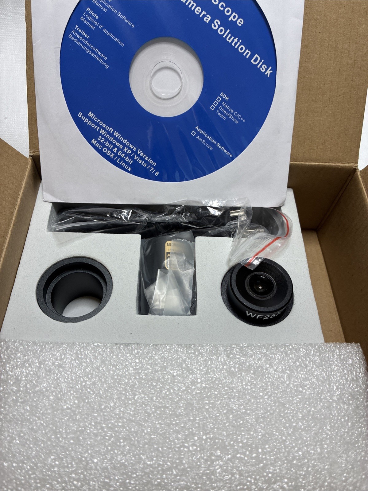 AMSCOPE MD35 MICROSCOPE EYEPIECE CAMERA