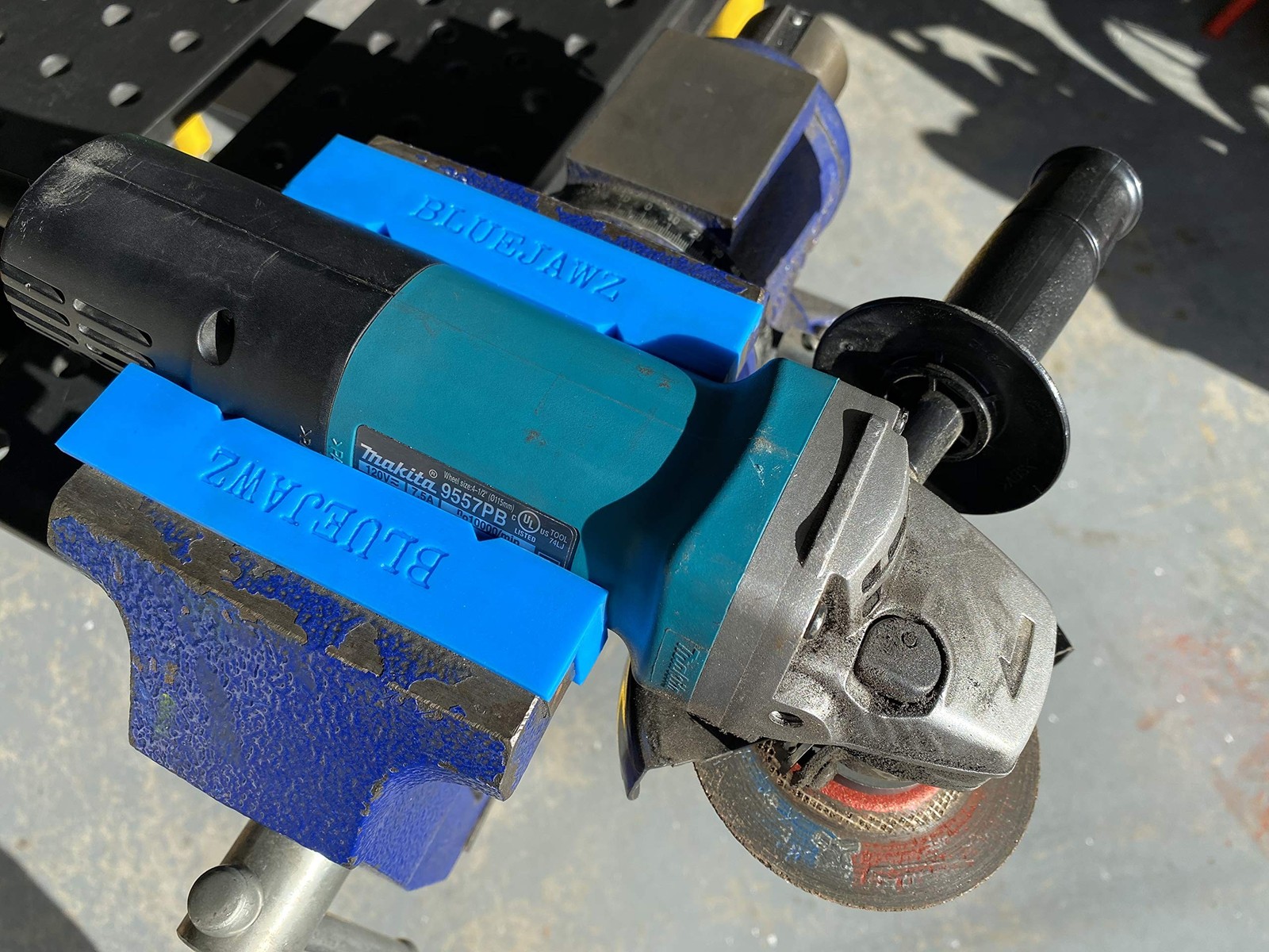 High Temperature Vise Soft Jaws (GROOVED) Multi-Purpose, Flexible, Part Forming