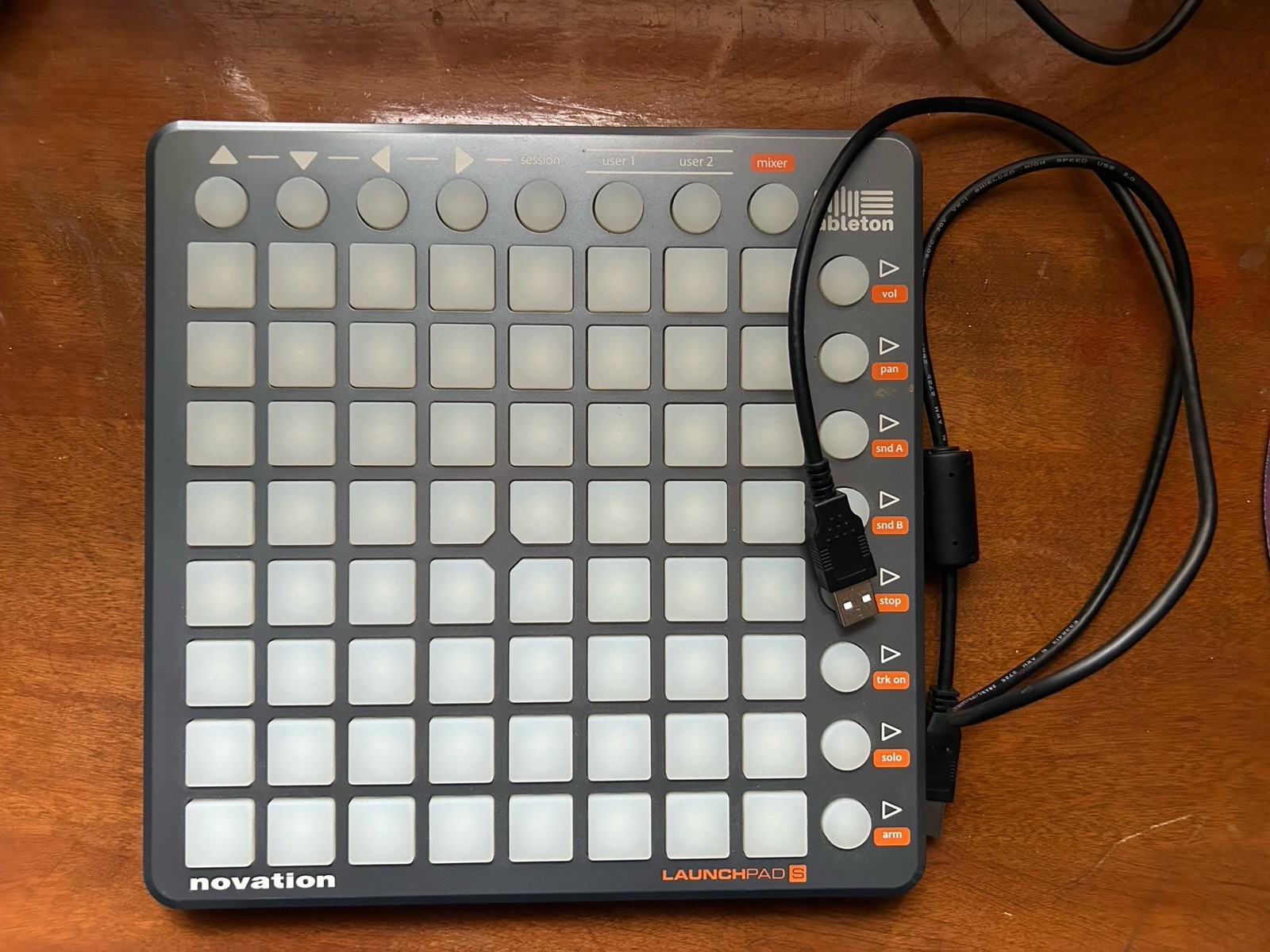 Novation Launchpad S Ableton Pad Controller 64 Keys USB Compatible Pad Triggers