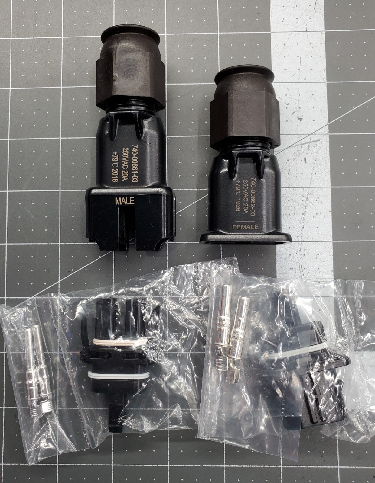 Enphase Q-CONN-10M IQ Inverter Male and Female Connector Kit q cable connect NEW
