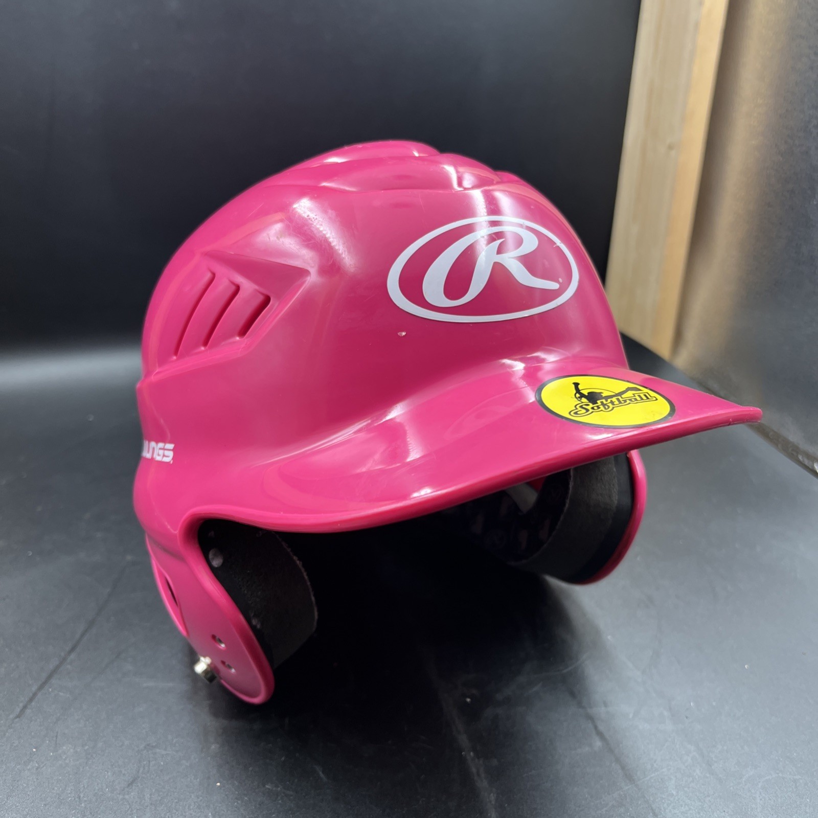 Rawlings Youth Softball Helmet CFTBH-R1 6 1/4 - 6 7/8 Hot Pink