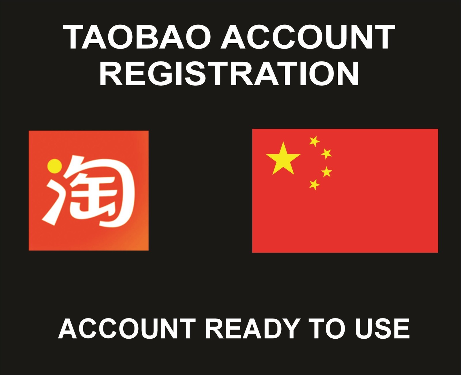 I will Help you Create, Register New Taobao Account, Worldwide