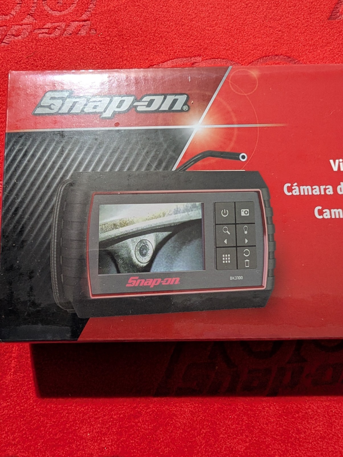 Snap On BRANDNEW BK3100 Video Inspection Scope LCD Camera Rechargeable/cordless