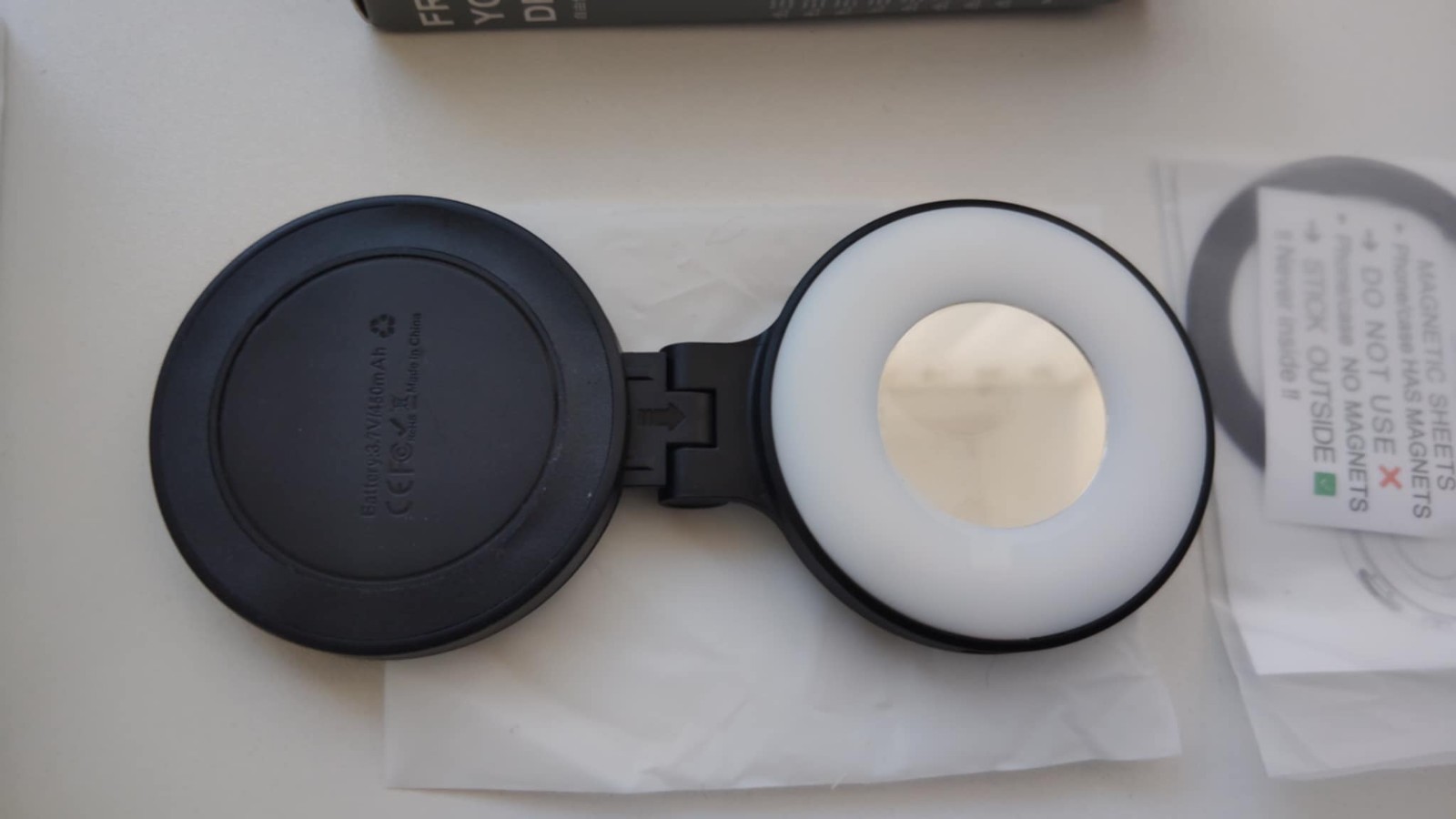 Magnetic Fill Light Complementary Light Portable Selfie Photography pocket Light