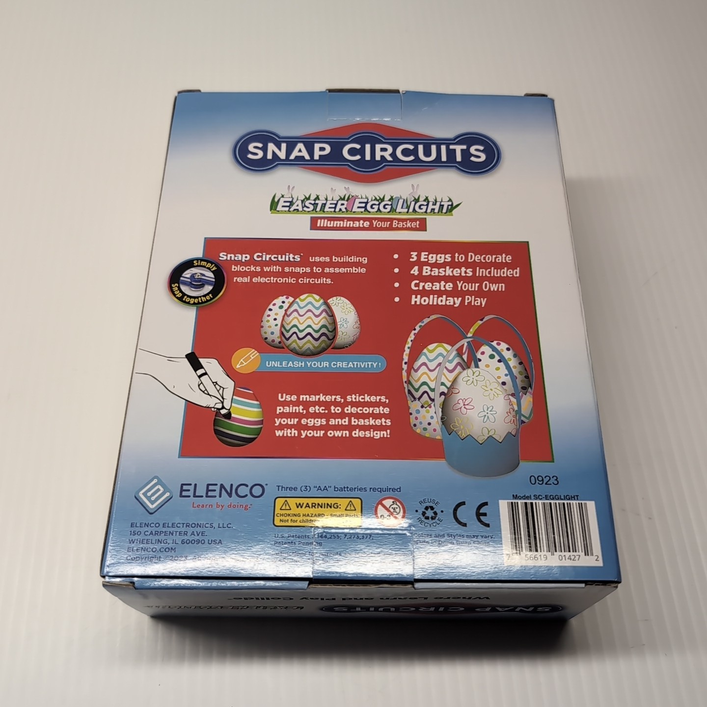 Snap Circuits Easter Egg Light Brand New