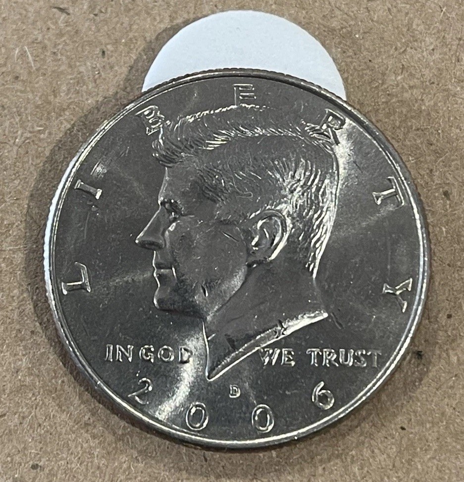 2006 D Kennedy Half Dollar-Nice Rim- Free Shipping
