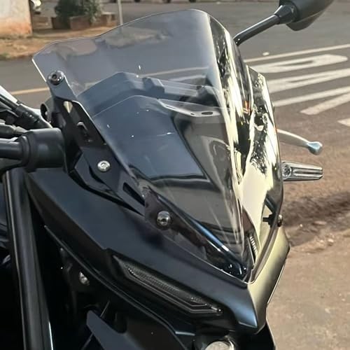 Motorcycle Front Touring Fairing Windscreen Windshield Wind Light Smoke