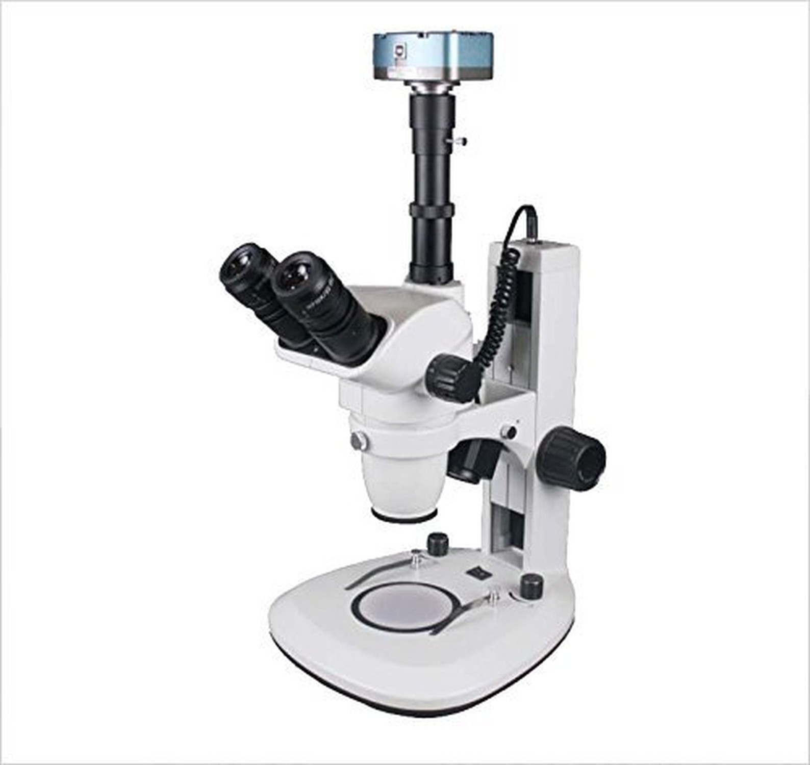Radical Ultimate Professional Zoom Stereo Microscope Dual LED Light 5 Mp Camera