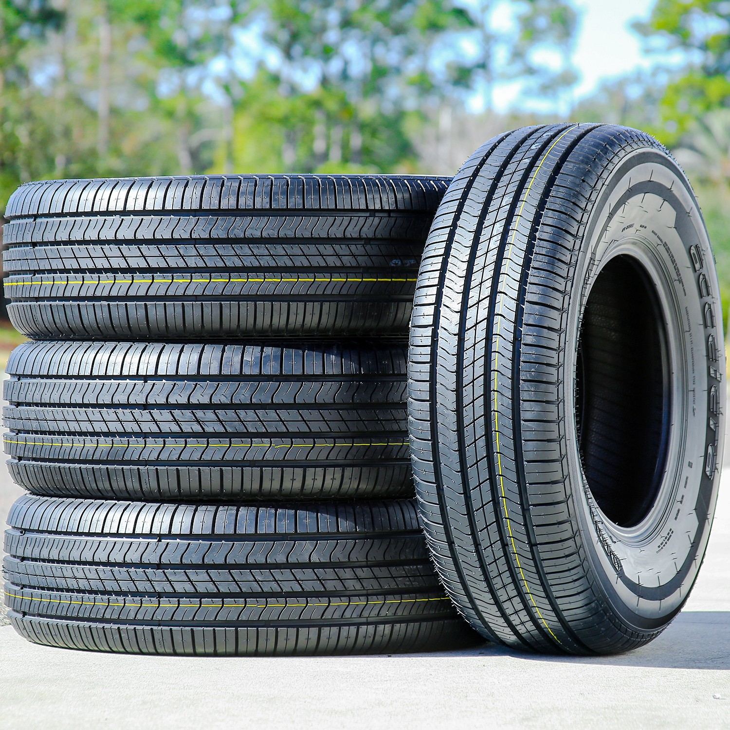4 Tires 215/70R16 100H Accelera Omikron H/T AS A/S All Season
