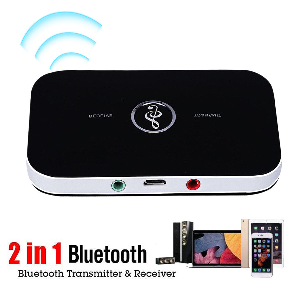 1/2pcs Bluetooth Transmitter&Receiver Wireless Adapter For Home stereos/speakers