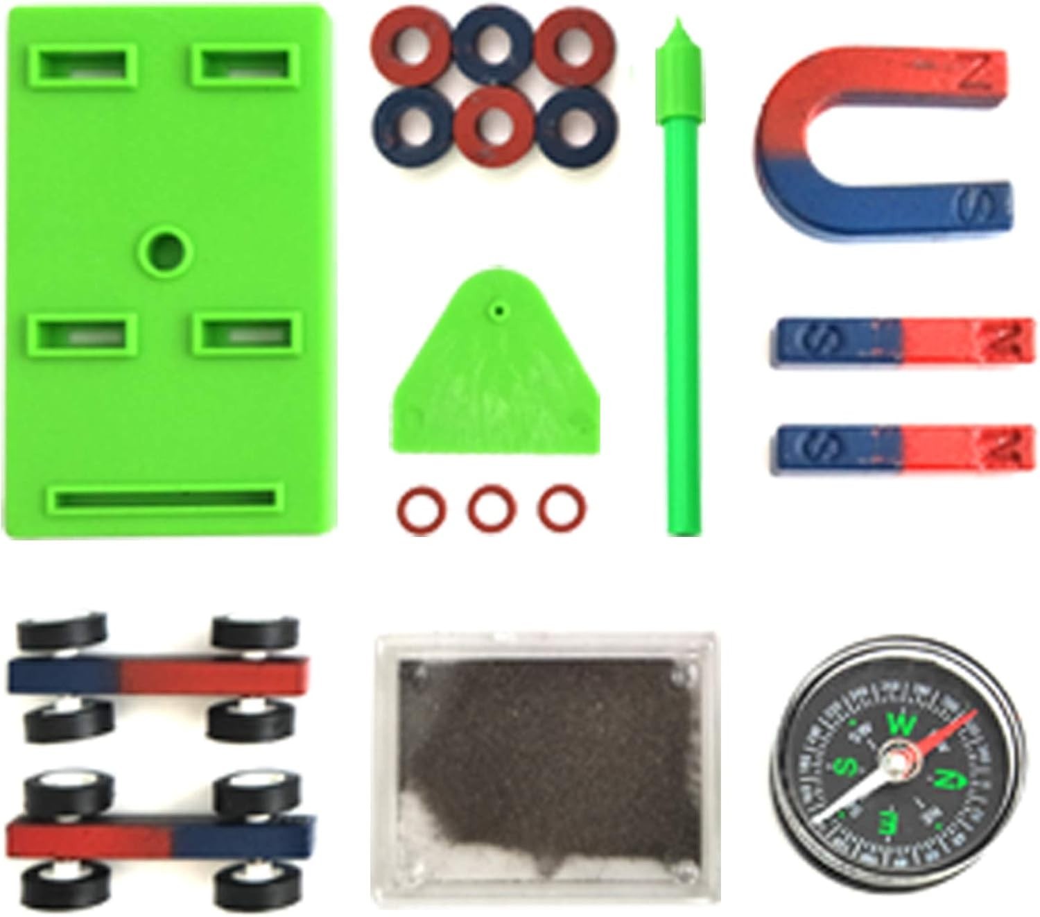 Labs Junior Science Magnet Set for Education Science Experiment Tools Icludin...