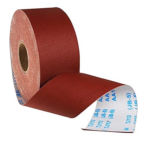 1000 Grit Sandpaper Roll, 1 metre x 115 mm Aluminum Oxide Emery Cloth Abrasiv...