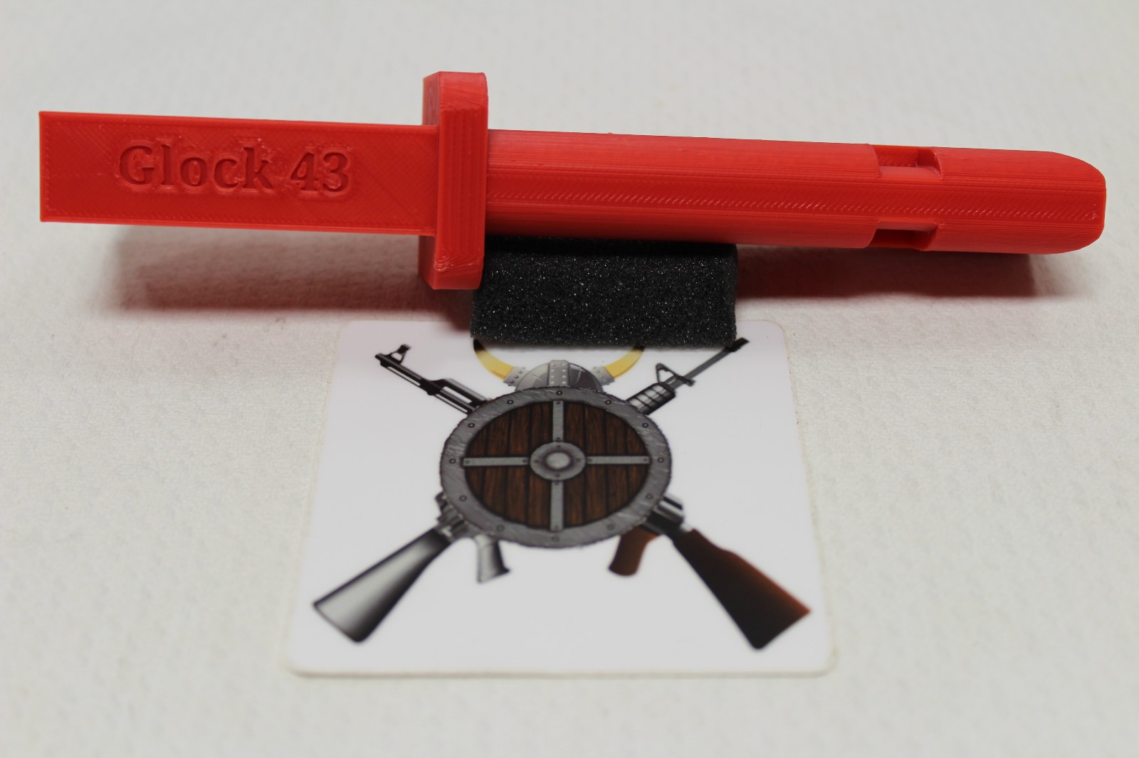 Glock 43X, 48 Vise Slide Block for Gunsmiths 3D Printed Non-Marring