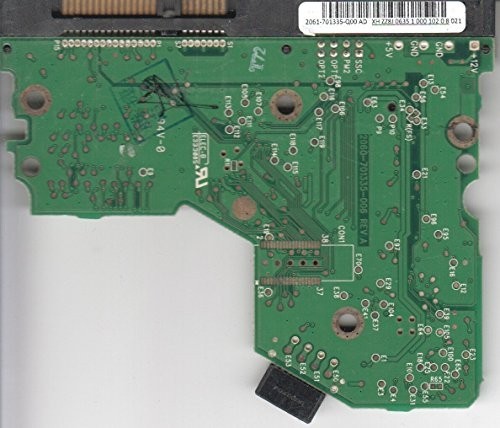 WD800JD-75MSA3, 2061-701335-Q00 AD, WD SATA 3.5 printed circuit board (PCB)