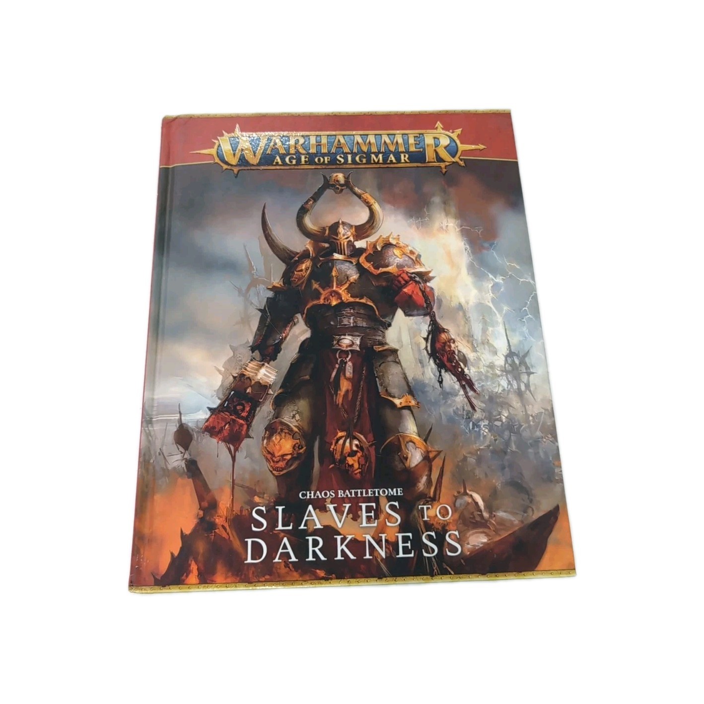Warhammer 40K "Slaves to Darkness" Chaos Battledom - Age of Sigmar Hardback Book