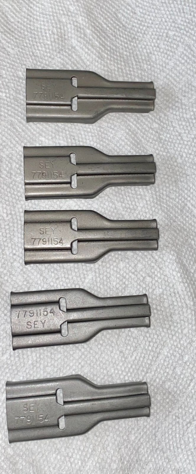 10 OG U.S. Military Surplus SEY 7.62 MM Spoons for Stripper Clips