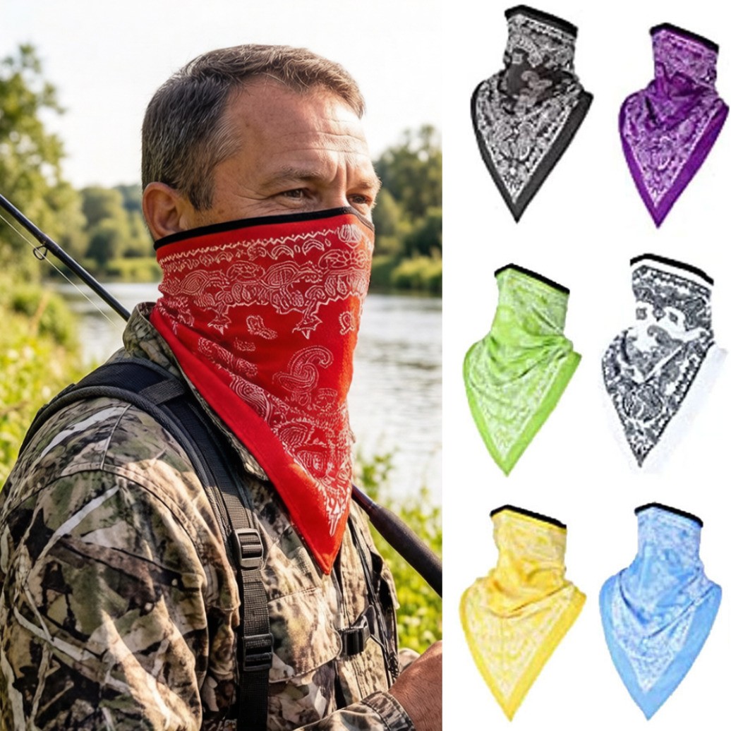 Balaclava UV Protection Face Mask Cooling Sports Neck Gaiter Bandana Cover Scarf