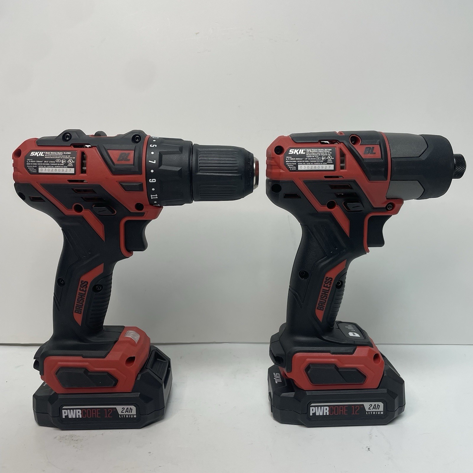 Skil Power Tool Set – Drill, Impact, Multitool, Charger, Batteries (2), Light