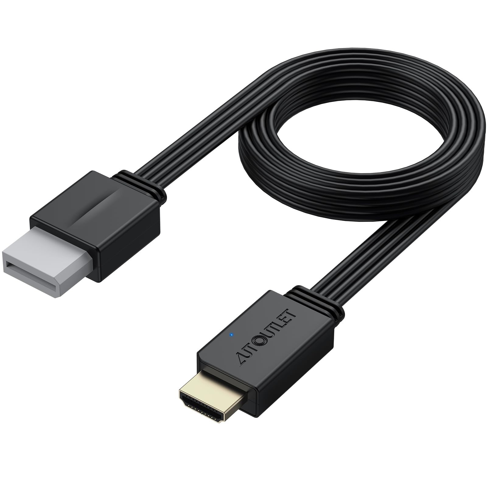 Wii to HDMI Converter 1080P 5ft/150cm for Full HD Device, Adapter with HDMI M...