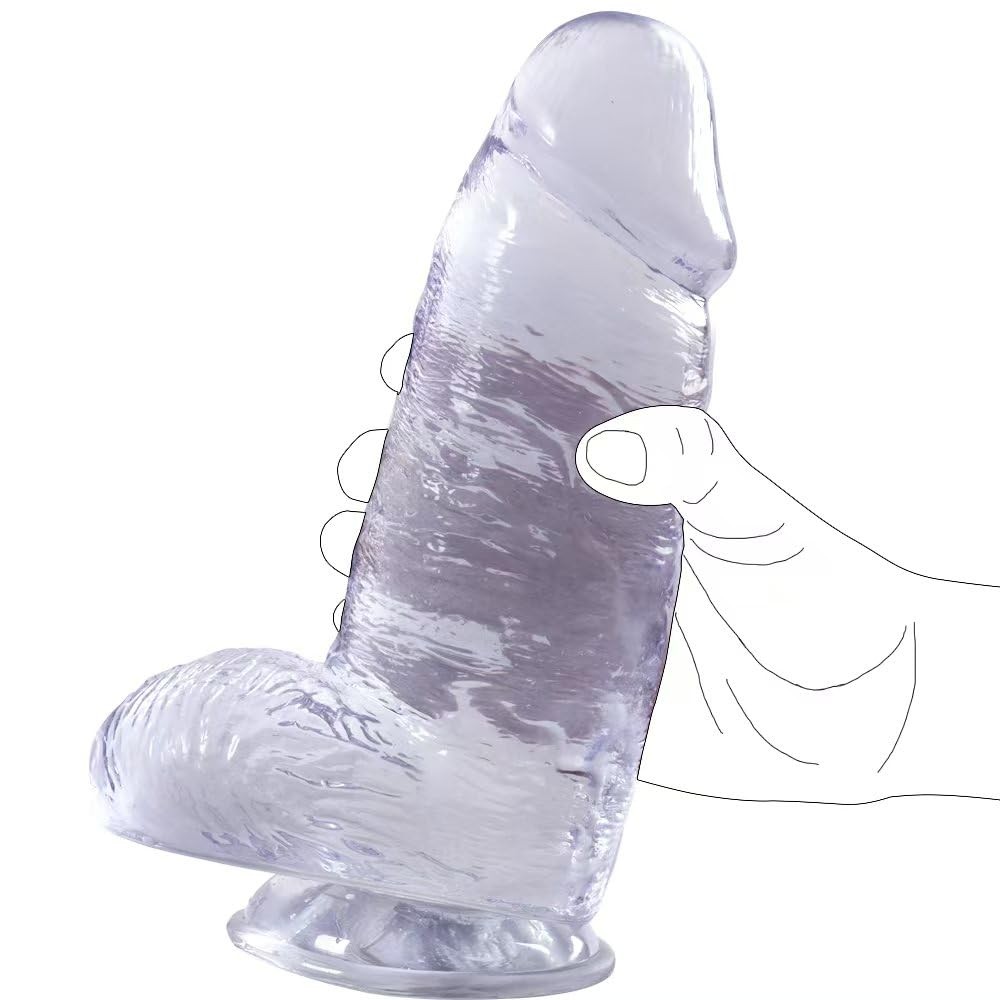 2.8'' Diameter Huge Thick Dildo, Big Dildos with Strong Suction Cup for Hands...