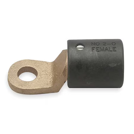 Tweco 95101111 Welding Cable Female Terminal, 180 Deg