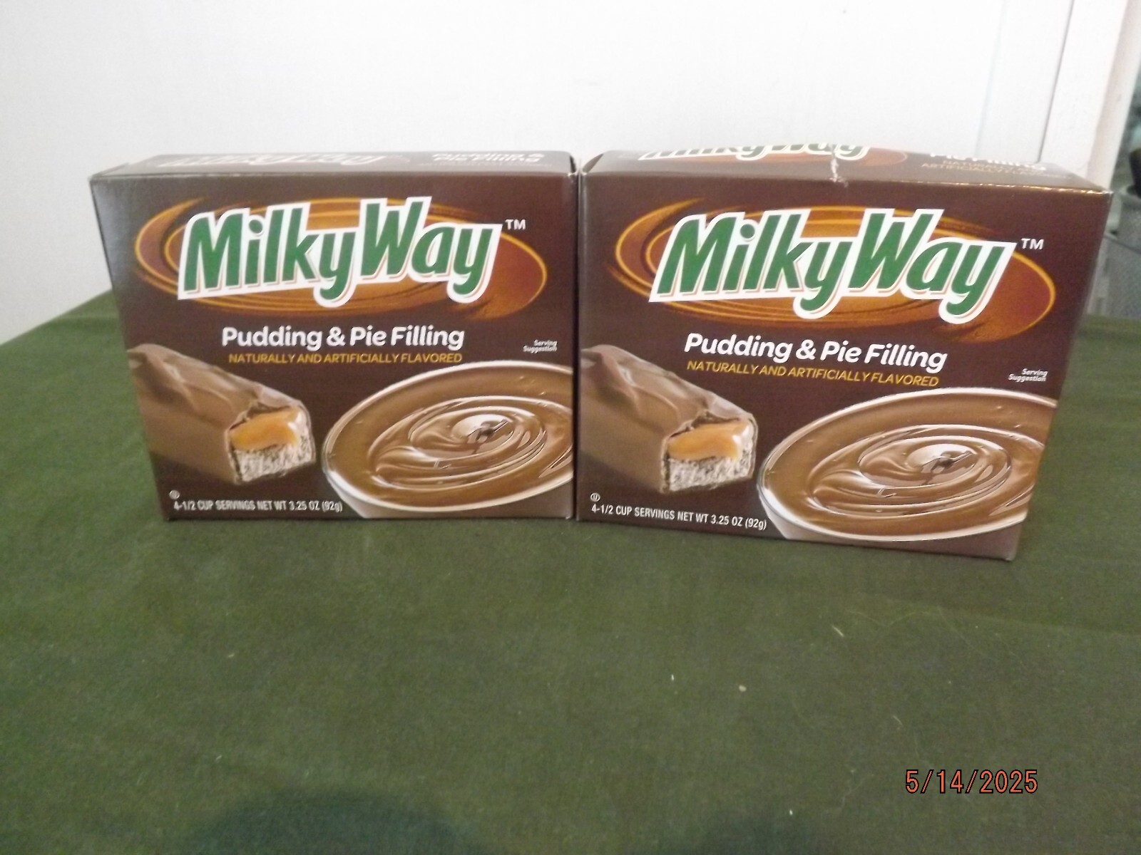 Milky Way Pudding/Pie Filling 2 Boxes NEW