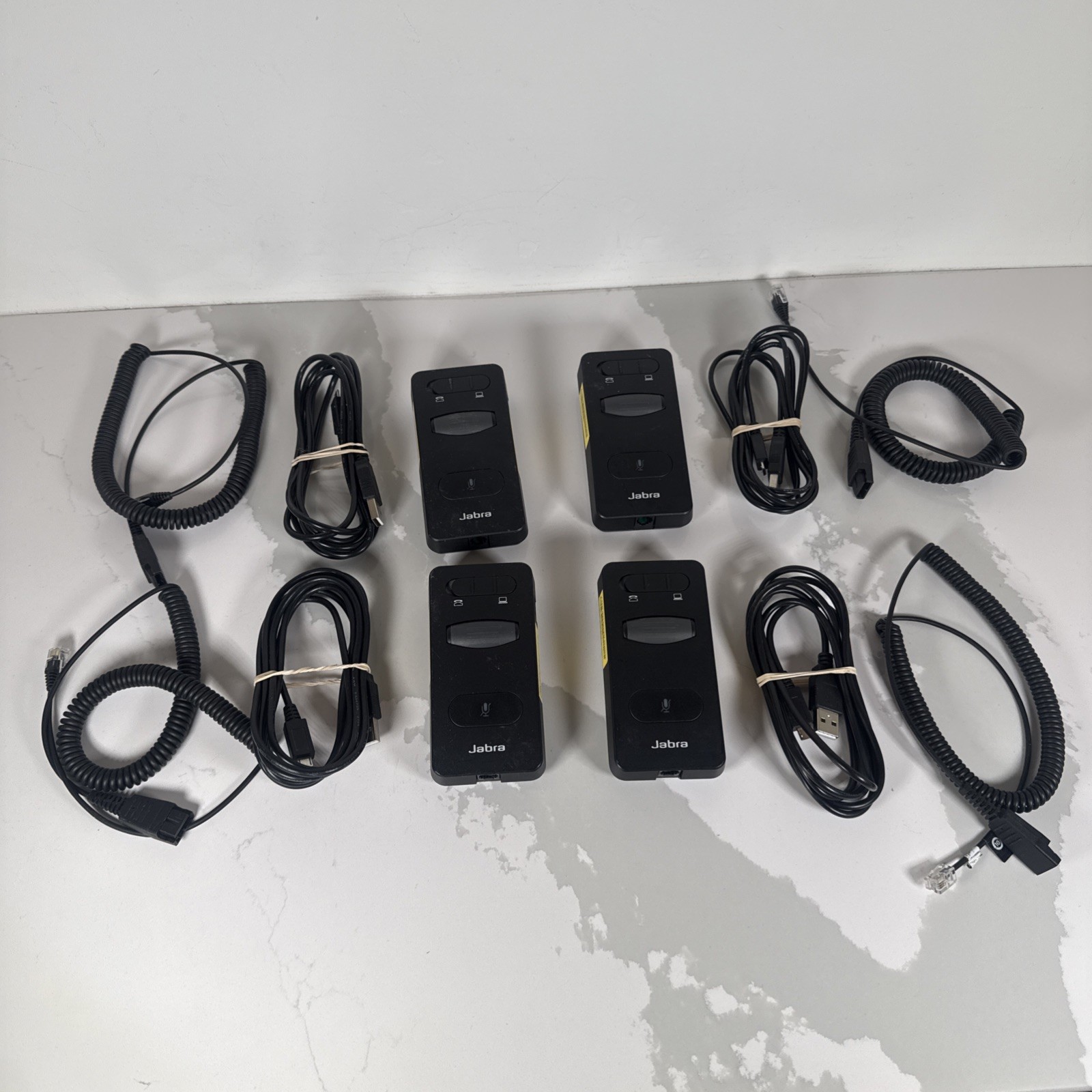 Jabra LINK 860 ENA003 lot Of4Wireless Digital Telephone Audio Headset Amplifier*
