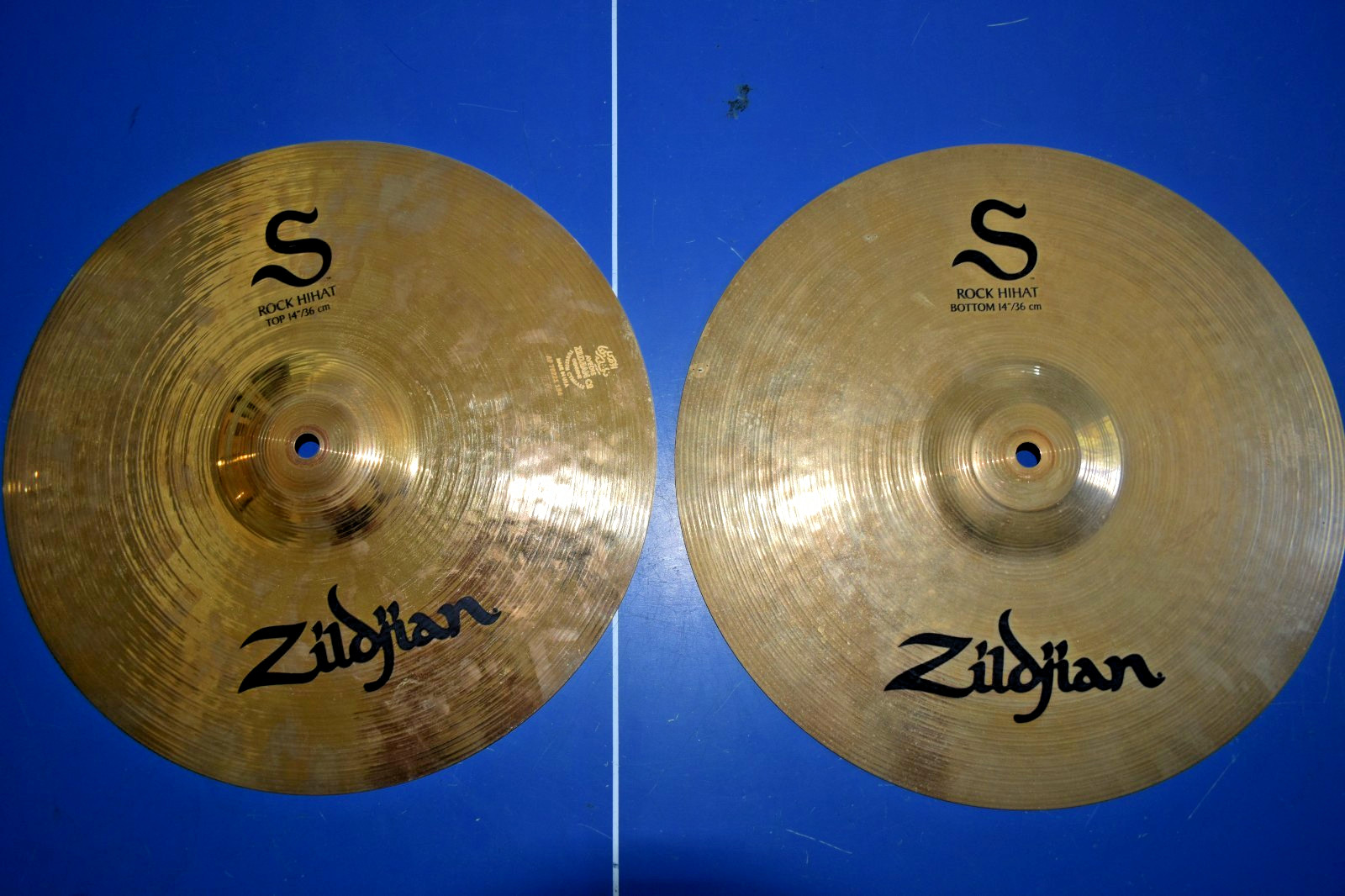 Zildjian S Series Hi-Hat Cymbals 2016 Used Hardly Used Stored Since Clean