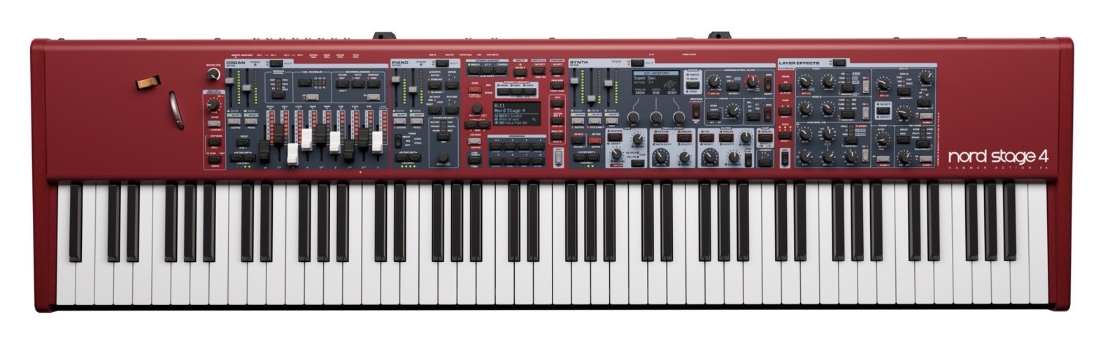 Nord Stage 4 88 88-Key Fully-Weighted Triple Sensor Keyboard