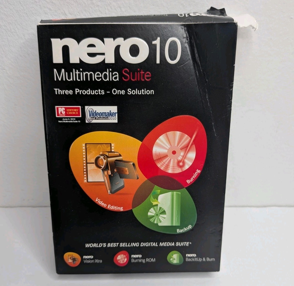 NERO 10 MULTIMEDIA SUITE Software Products for Windows XP/Vista/7
