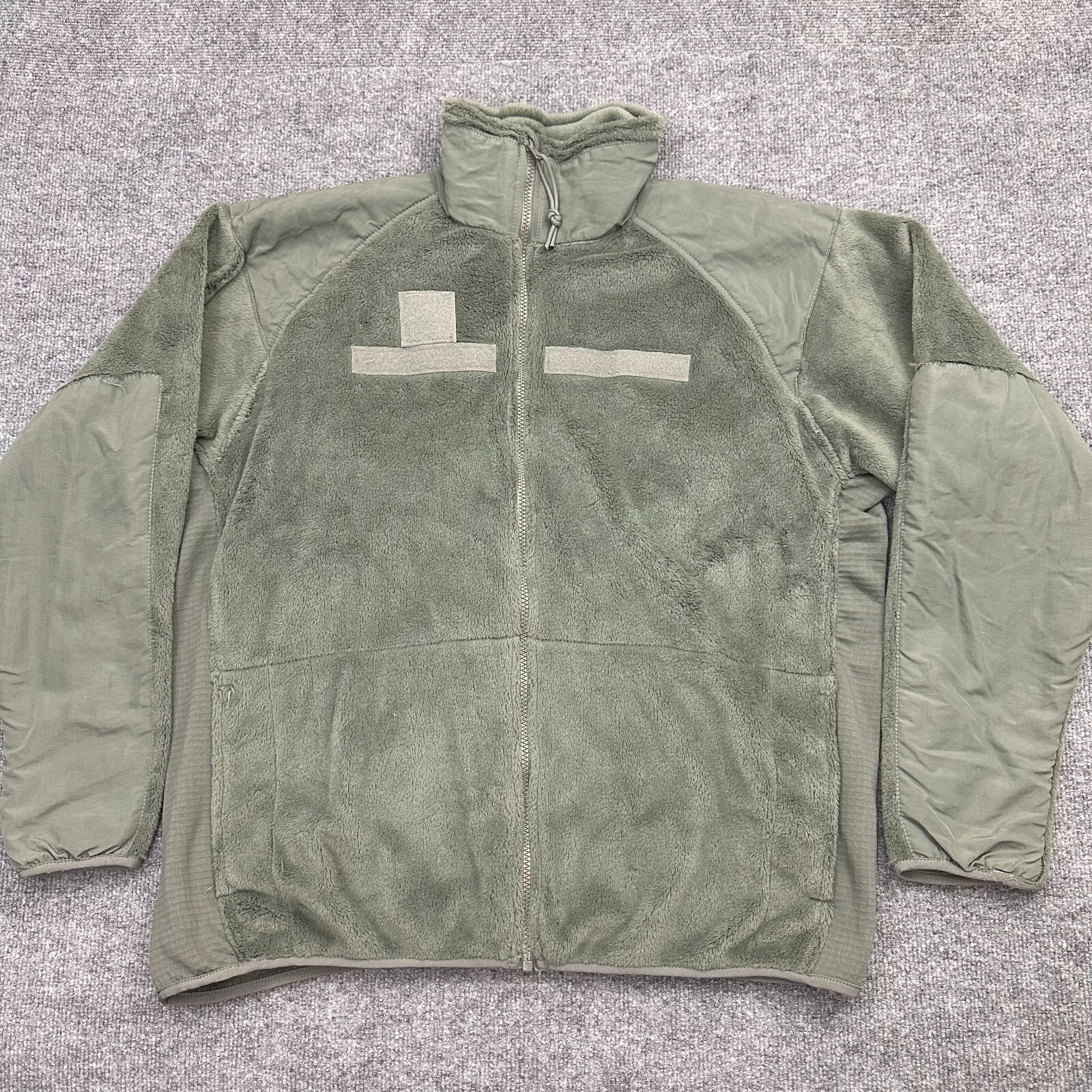 Cold Weather Fleece Jacket Gen III Polartec Green Military Men’s Large Long