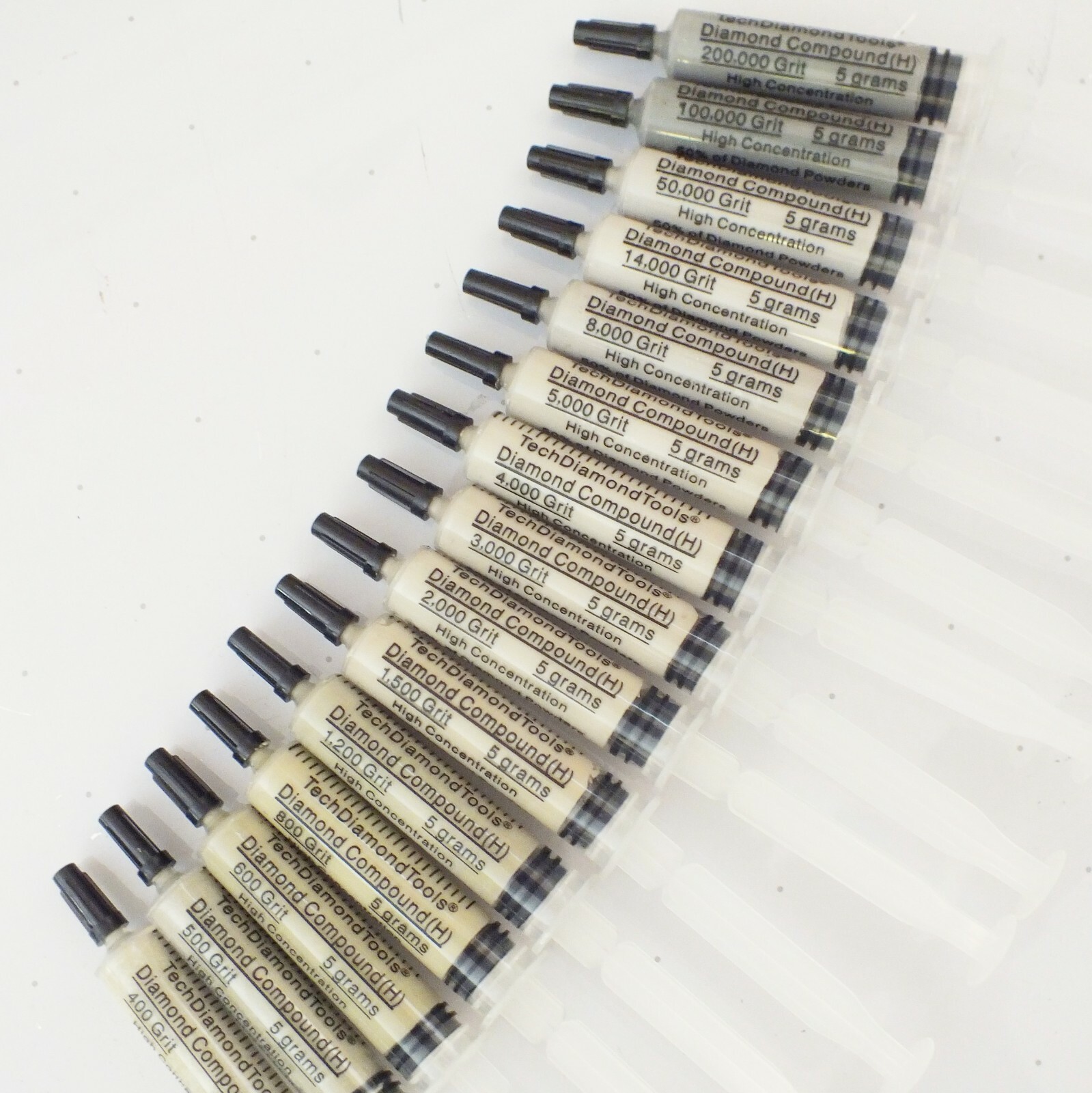Diamond Paste Compound Polishing Lapidary 8,000 (H) Grit 5 Gram (USA MADE)