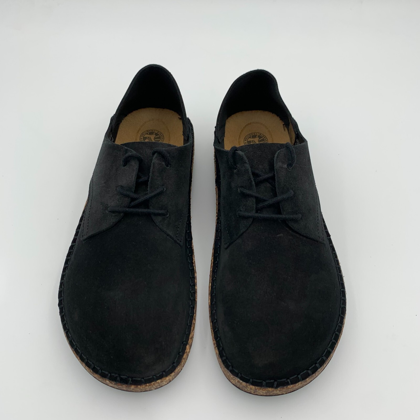 Birkenstock New w/ Box Gary Black Suede Leather Regular Width - Select Size