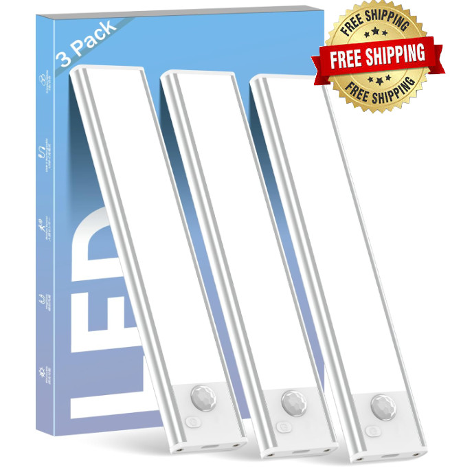 Luces Led Para Gabinetes De Cocina Recargable Escritorio Dormitorio Inalambrica