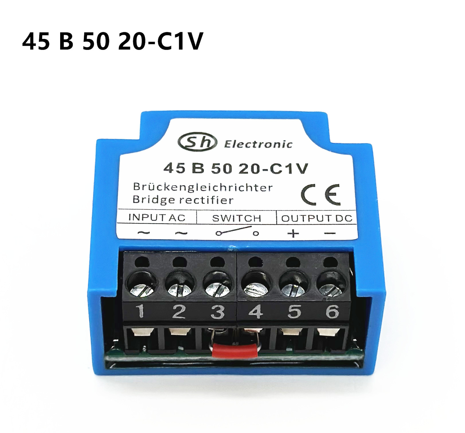 REISSMANN Brückengleichrichter 45 B 50 20-C1V full-wave brake rectifier