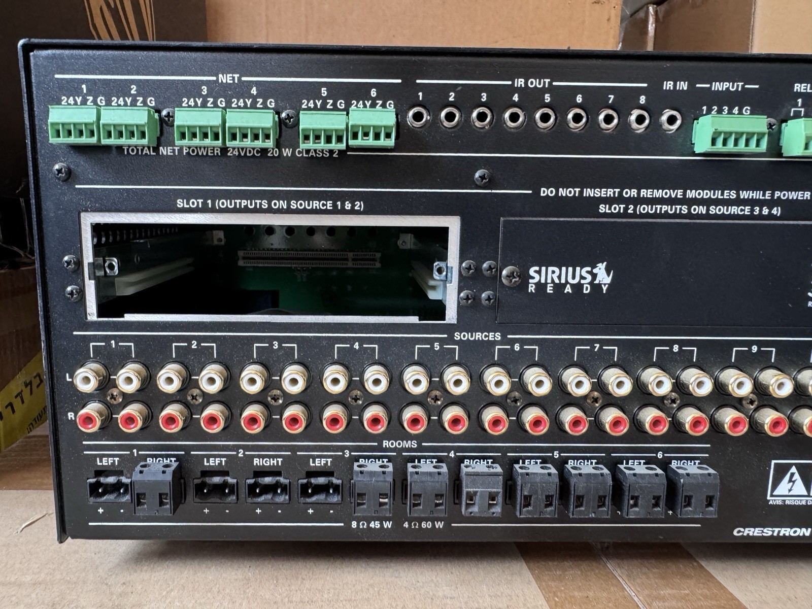 Crestron Adagio AES Entertainment System Multi-Room Audio Controller