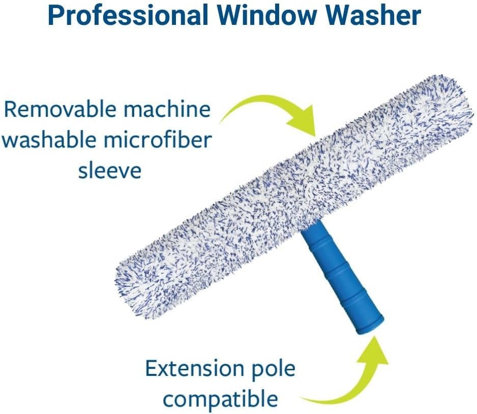 EnduroShield Professional Squeegee & Window Washer Cleaning Combo | Professio...