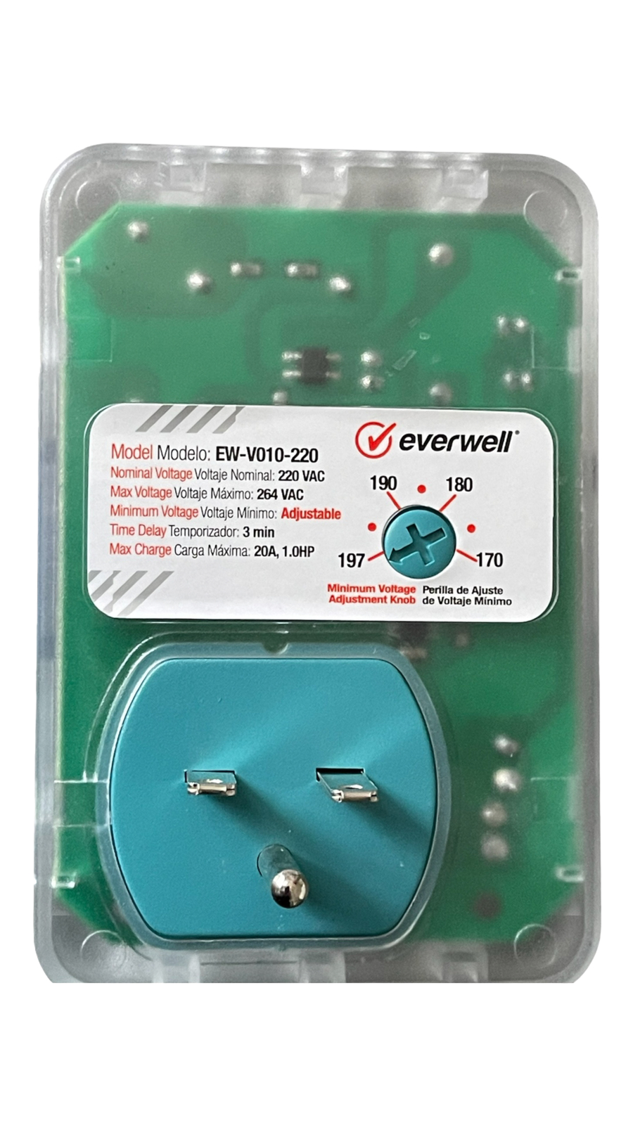 Voltage Protector 220V – 50/60Hz 20A, Air conditioners & Fridges