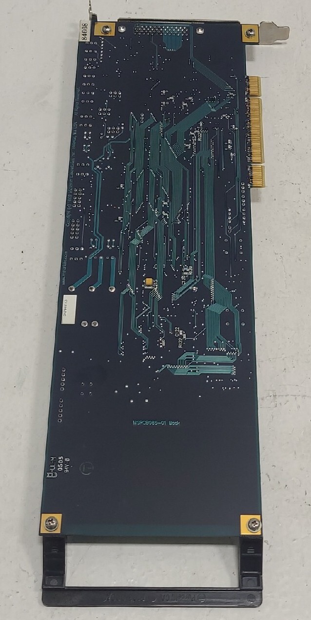 MICROSTAR LABORATORIES MSPCB085-01 USED CARD / CIRCUIT BOARD.